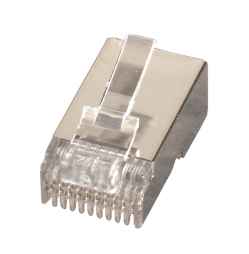Geschirmte Sonderstecker,  E-MO 6/6, SR-G, RJ12 Verpackungseinheit: 100 Stück