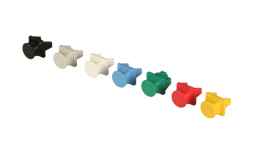 Keystone Blindeinsätze Staubschutz für ungenutzte Ports. Für RJ45-Patchfelder, RJ45-Anschlussdosen und RJ45-Keystone Buchsen.  Farbe: rot,  Verpackungseinheit: 100 Stück