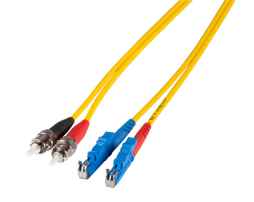 LWL 9/125µ OS2 duplex ST / E2000 Patchkabel