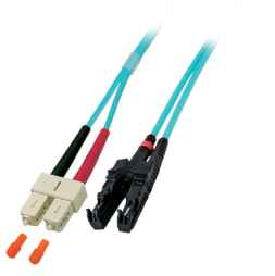 LWL duplex SC / E2000 OM3 Patchkabel