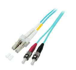 LWL Patchkabel LC/ST 50/125µ OM3 duplex