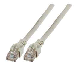 Netzwerkkabel Patchkabel LanDSL Kabel RJ45 Cat5e PVC grau PVC