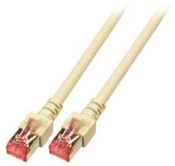 Netzwerkkabel Patchkabel LanDSL Kabel RJ45 Cat6 halogenfrei grau