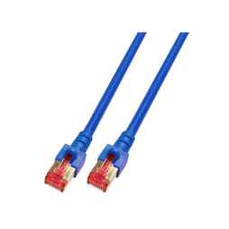 Netzwerkkabel Patchkabel LanDSL Kabel RJ45 Cat6 halogenfrei blau
