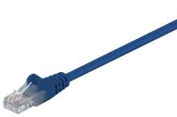 Netzwerkkabel Patchkabel LanDSL Kabel RJ45 Cat5e PVC blau