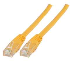 RJ45 Cat6 gelb UTP Patchkabel