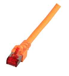 Netzwerkkabel Patchkabel LanDSL Kabel RJ45 Cat6 halogenfrei orange