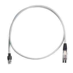 Kupfer-Adapterkabel Tera 4P RJ45 Cat.6 Belegung bis 10 Gigabit Ethernet Patchkabel