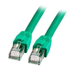 RJ45 Patchkabel Cat.8.1 grün