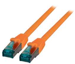 RJ45 PIMF CAT6A orange Patchkabel