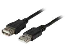 USB 2.0 Kabel A/B grau