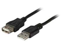 USB Kabel Buchse A / Stecker A