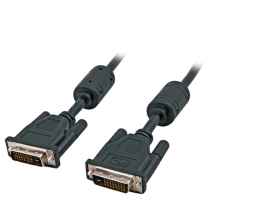 DVI Kabel 2xDVI 24+1 Stecker