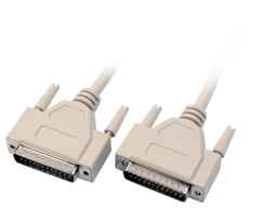 Druckerkabel 2xDSub25 Stecker Patchkabel
