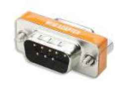 Null Modem Adapter DB9 Stecker/Buchse