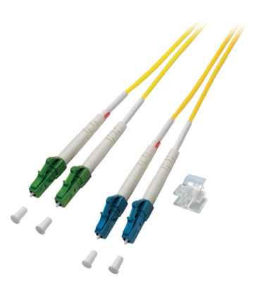 LWL 9/125µ OS2 LC APC 8°/ LC 9/125µ 0 Patchkabel
