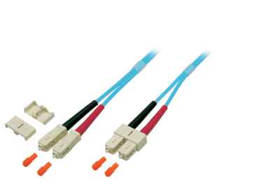 LWL SC/SC 50/125µ OM3 duplex Patchkabel