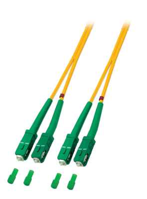 LWL simplexSCAPC 8°/ SCAPC 8°9/125µ Patchkabel
