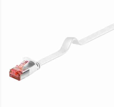 Slim RJ45 Cat6 weiß UFTP Patchkabel