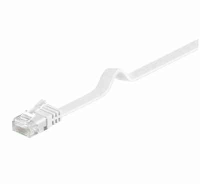 Slim RJ45 Cat6 weiß UUTP Patchkabel