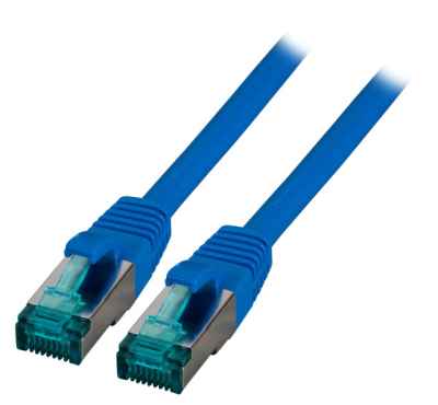 RJ45 PIMF CAT6A blau Patchkabel