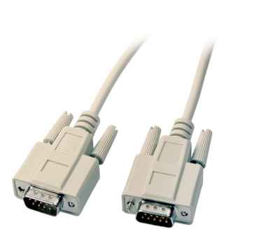 Druckerkabel 2xDSub9 Stecker Patchkabel