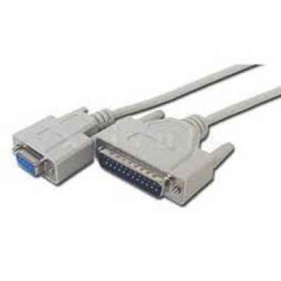 Adapterkabel DSub9 BuchseDSub25 Stecker Patchkabel