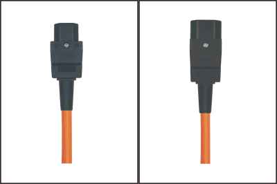 Kaltgeräteverlängerung Stecker C14Buchse C13